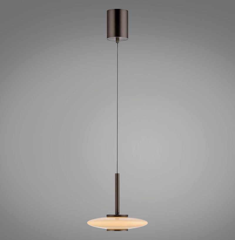 Lustra Paul Neuhaus PURE VITRUM 2xLED Maro Metalic
