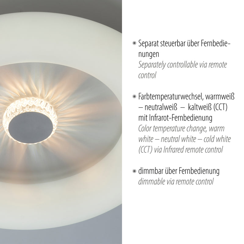 Plafoniera Paul Neuhaus VERTIGO LED Alb