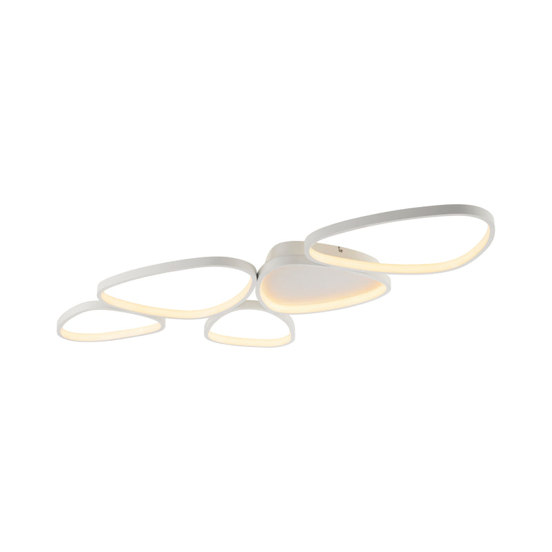 Plafoniera Zuma Line PEBBLES LED Alb