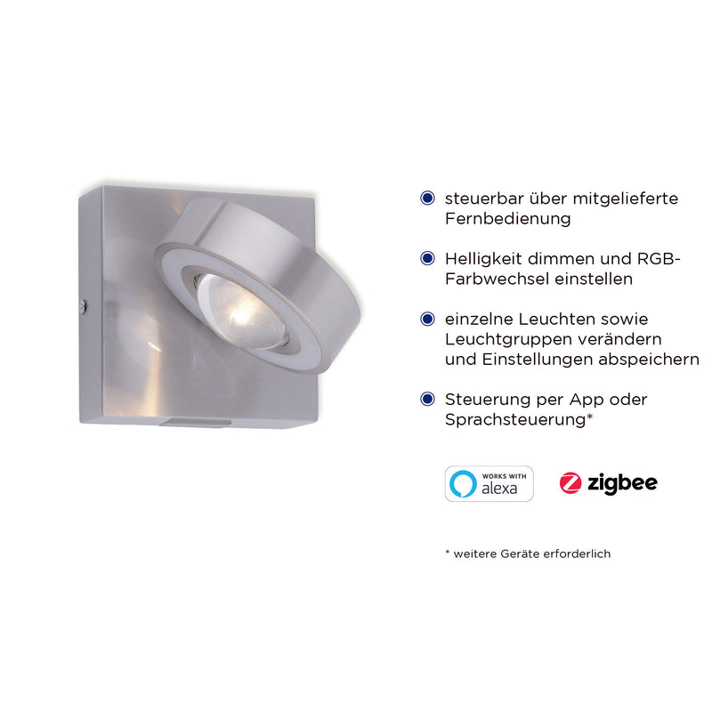 Aplica Paul Neuhaus Q-MIA 4xLED Aluminiu