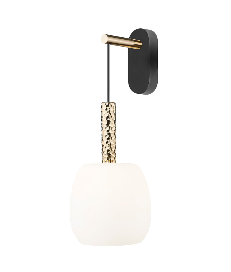 Aplica Zuma Line CALVO 1xG9 Negru Mat