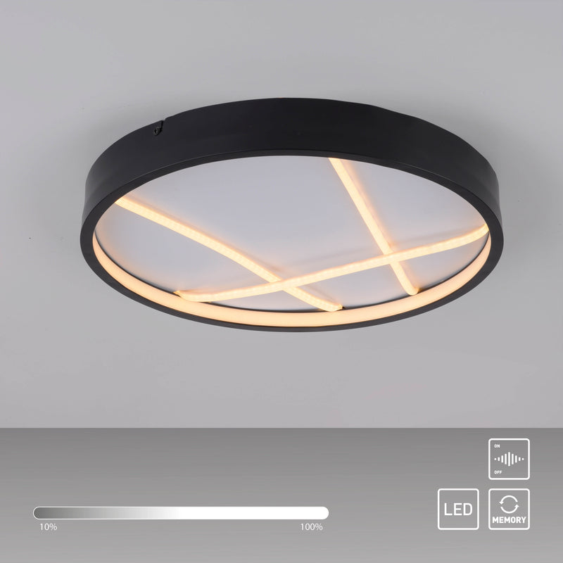 Plafoniera Paul Neuhaus MIKADO LED Negru