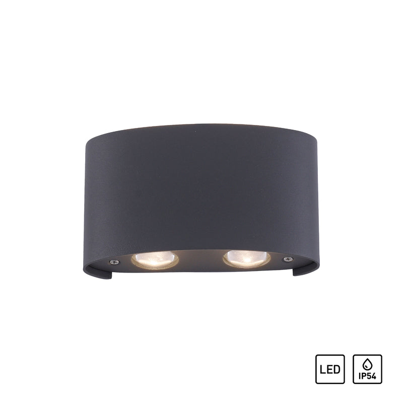 Aplica Paul Neuhaus CARLO 4xLED Antracit