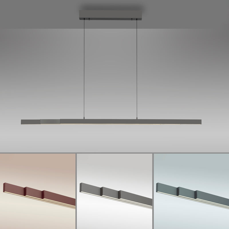 Lustra Paul Neuhaus ADRIANA COMFORT LIFT LED Antracit