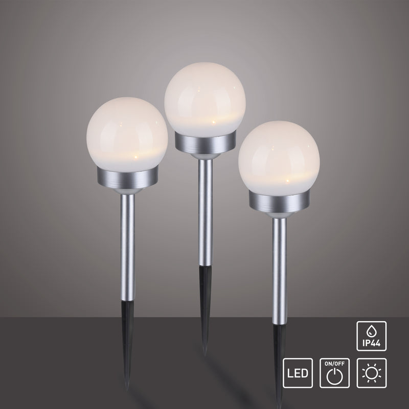 Lampa Exterior Paul Neuhaus PILO-SOL LED Alb