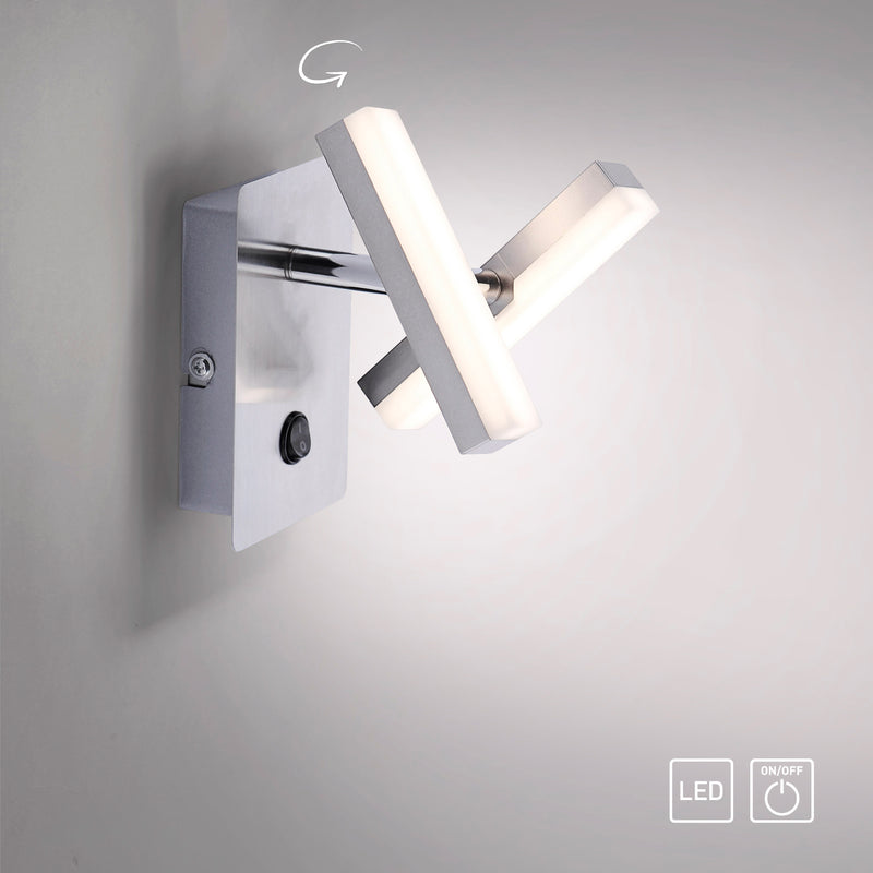 Aplica Paul Neuhaus RICO 2xLED Otel