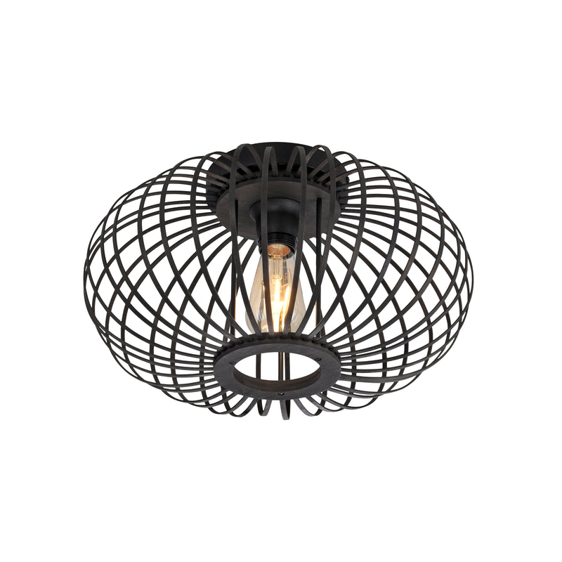 Plafoniera Zuma Line RACOON 5xE27 Negru