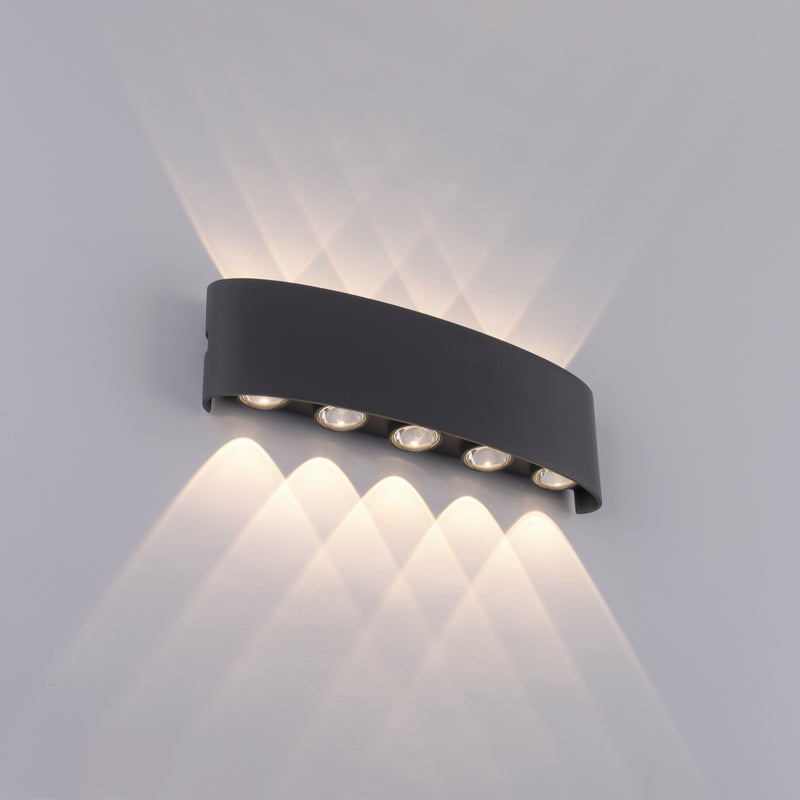 Aplica Paul Neuhaus CARLO 10xLED Antracit