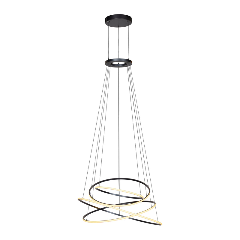 Lustra Paul Neuhaus PURE E-FLYING RINGS LED Gri