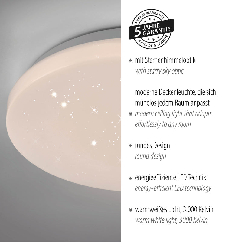 Plafoniera Paul Neuhaus URANUS LED Alb