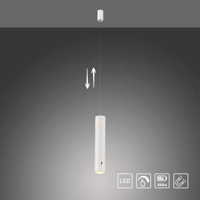 Lustra Paul Neuhaus ATTACH LED Alb