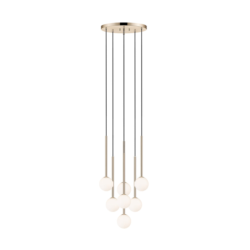 Lustra Zuma Line ARCTURUS 7xG9 LED Auriu
