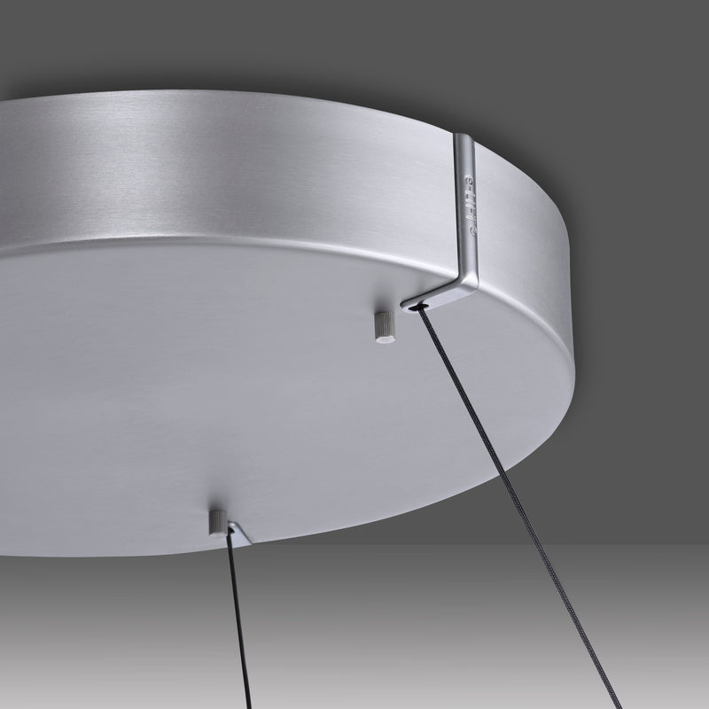 Lustra Paul Neuhaus PUREE-LOOP 2xLED Aluminiu