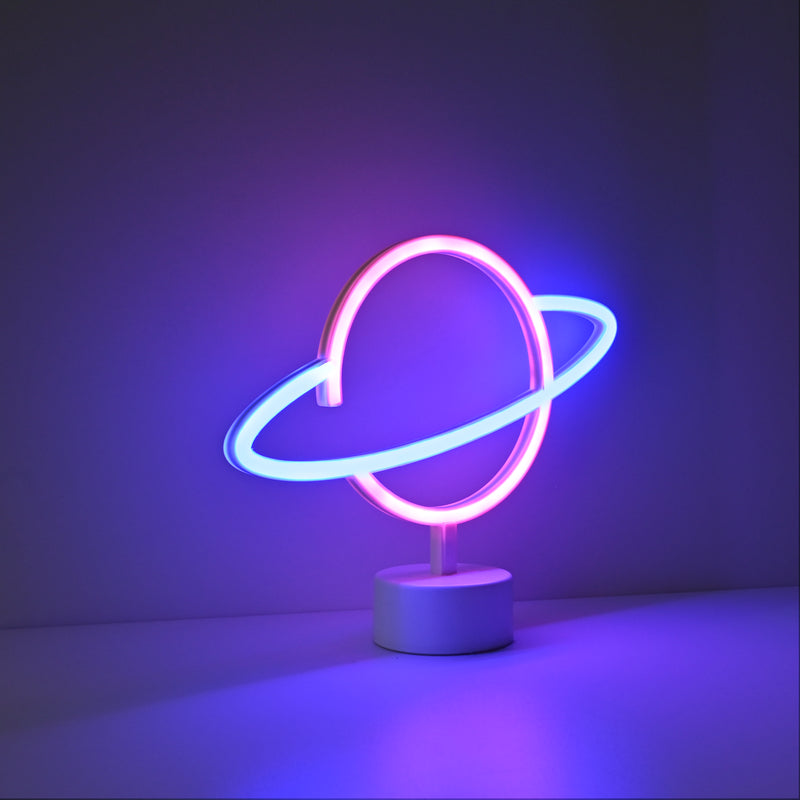 Veioza Zuma Line NEON-SATURN LED Multicolor