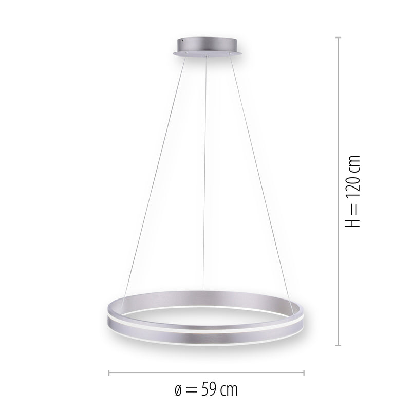 Lustra Paul Neuhaus Q-VITO LED Otel