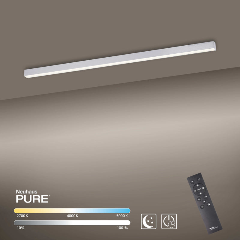 Plafoniera Paul Neuhaus PURE-LINES LED Aluminiu
