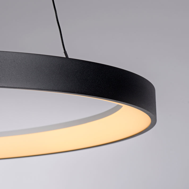 Lustra Paul Neuhaus HOOP LED Negru