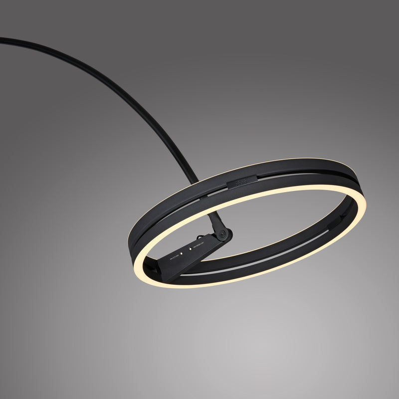 Lampadar Paul Neuhaus PURE LOOP-BOW 2xLED Negru