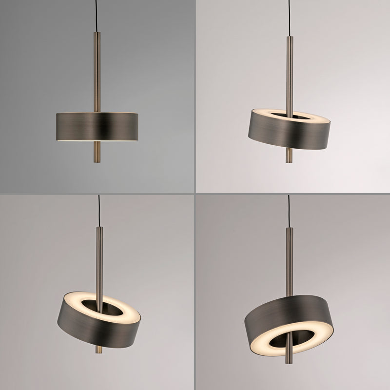 Lustra Paul Neuhaus Q-ROTATE 3xLED Maro Metalic