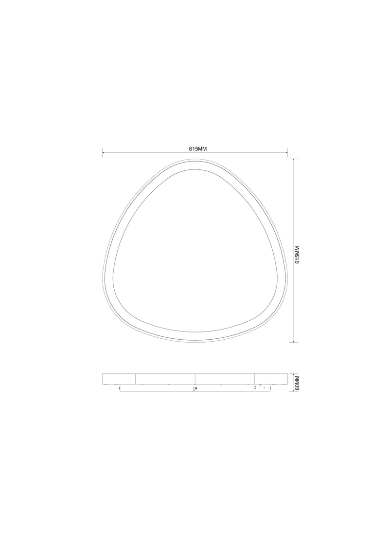 Plafoniera Zuma Line LIRIA LED Auriu