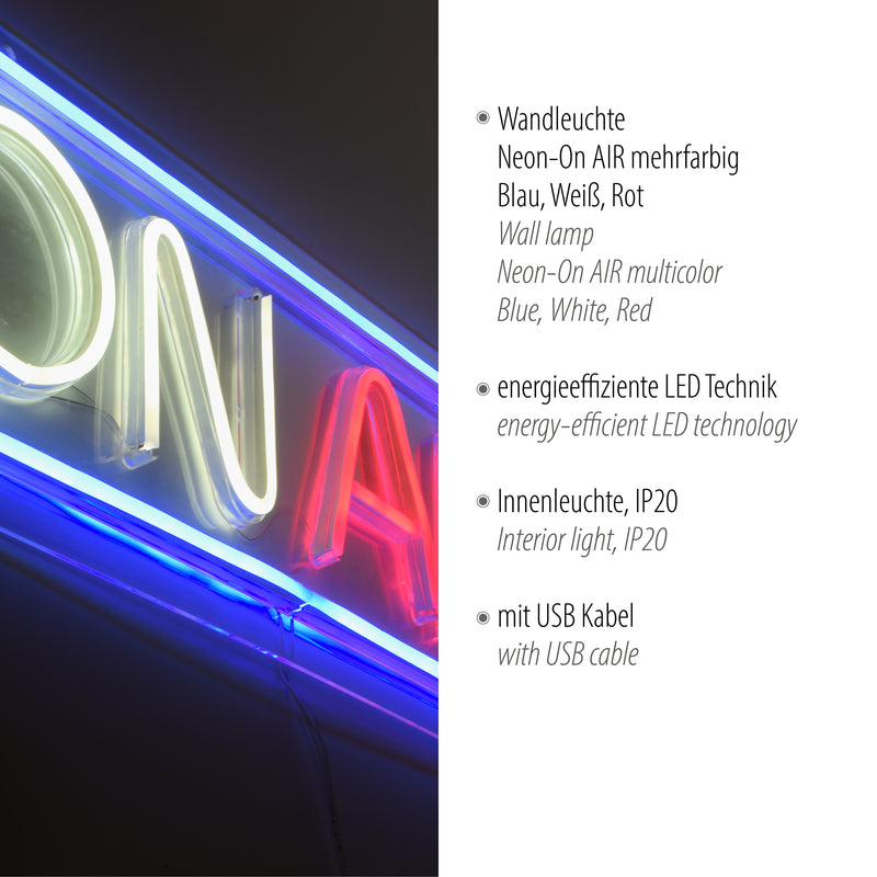 Aplica Paul Neuhaus NEON-ONAIR LED Multicolor