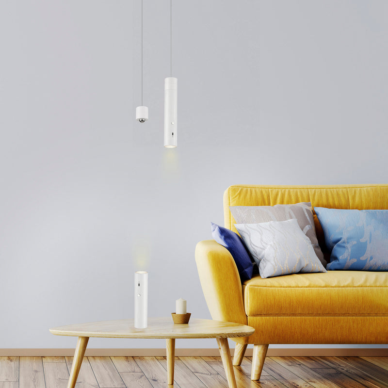 Lustra Paul Neuhaus ATTACH LED Alb
