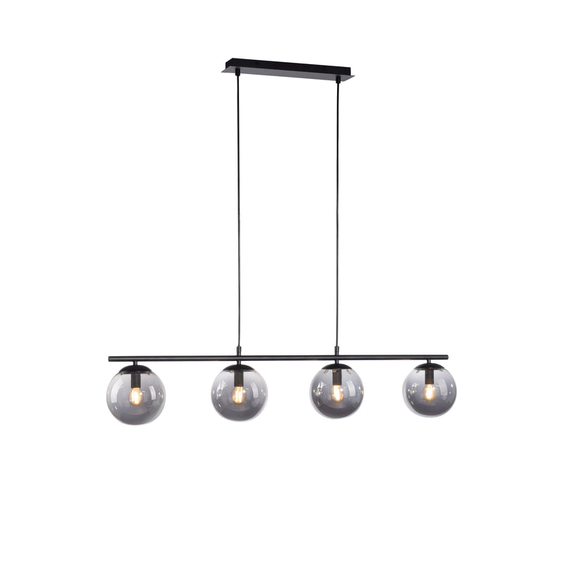 Lustra Paul Neuhaus BIG WIDOW 4xE14 Negru