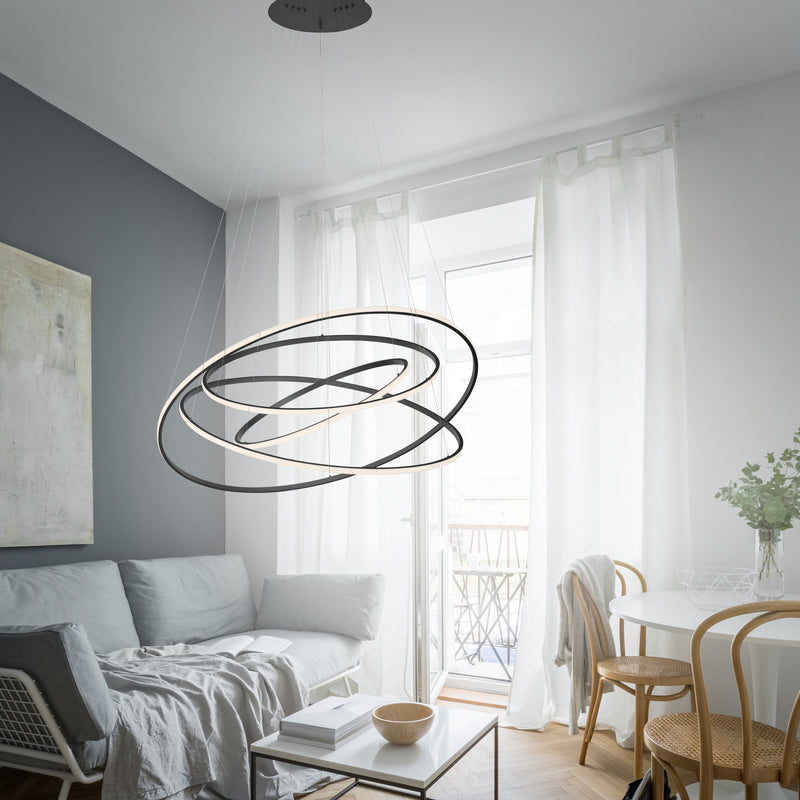 Lustra Paul Neuhaus TESSARA LED Antracit
