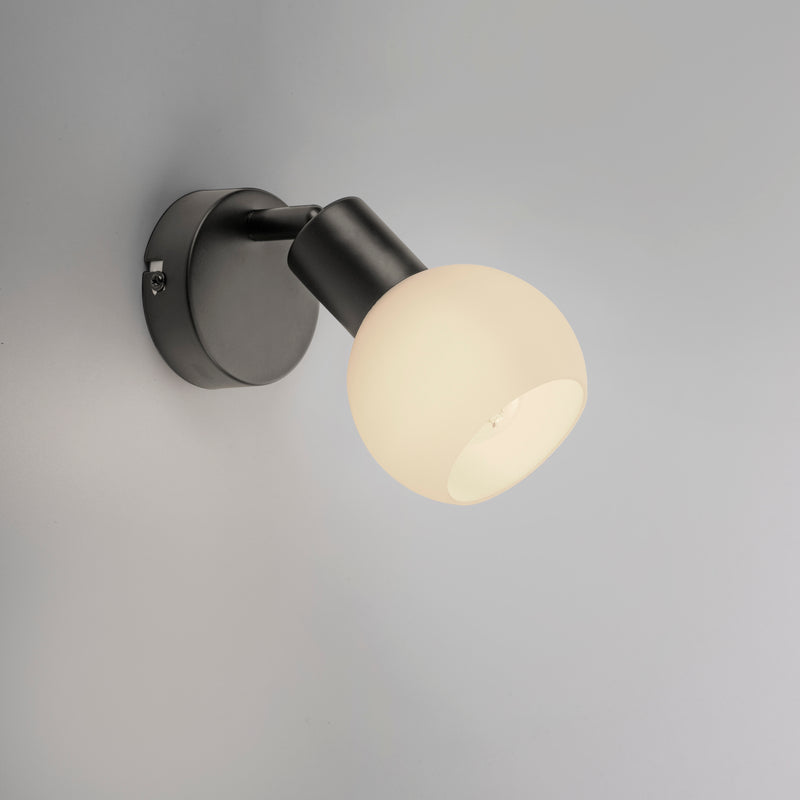 Aplica Paul Neuhaus LOKI 1xE14 Negru