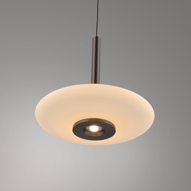 Lustra Paul Neuhaus PURE VITRUM 2xLED Maro Metalic