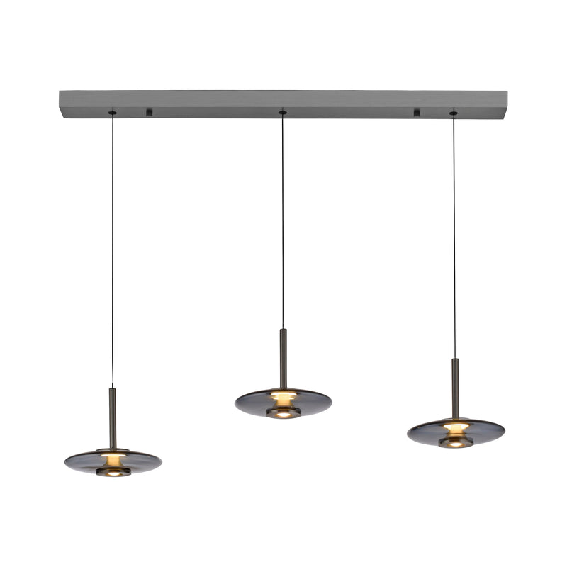 Lustra Paul Neuhaus PURE VITRUM 6xLED Gri