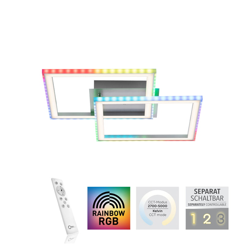 Plafoniera Paul Neuhaus FELIX60 2xLED Argintiu