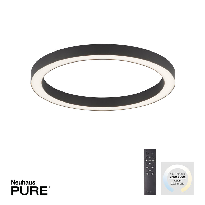 Plafoniera Paul Neuhaus PURE-LINES LED Antracit