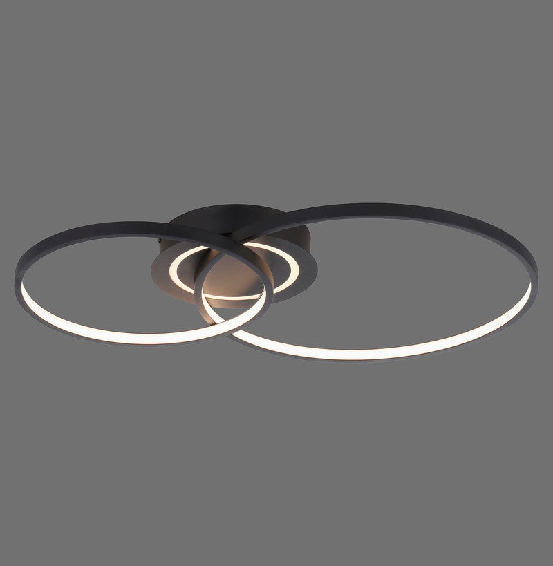 Plafoniera Paul Neuhaus ASMINA 3xLED Negru