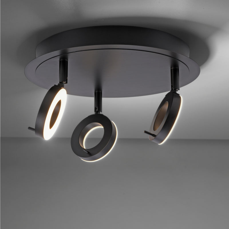Plafoniera Paul Neuhaus SILEDA 3xLED Antracit