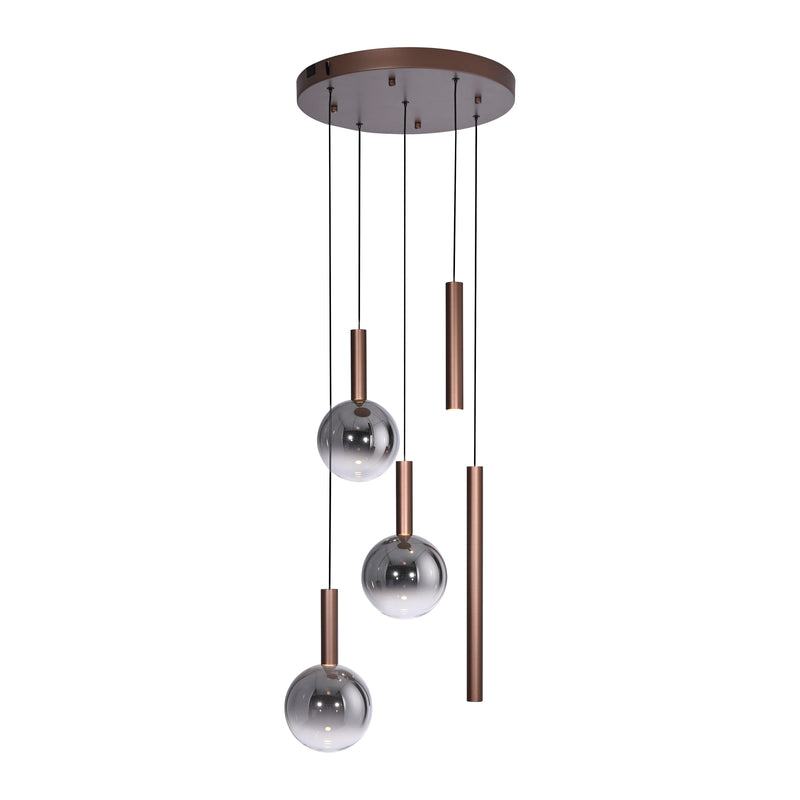 Lustra Paul Neuhaus BOWL 5xLED Maro