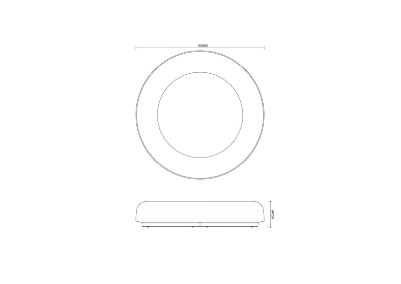 Plafoniera Zuma Line CANDORA LED Maro