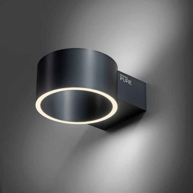 Aplica Paul Neuhaus PURE CLIPSE 2xLED Gri