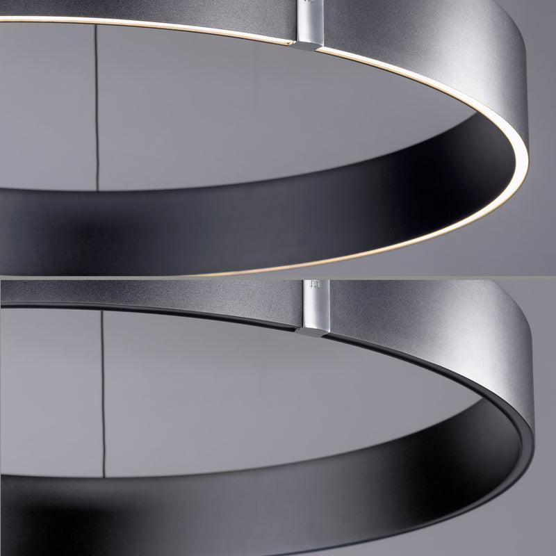 Lustra Paul Neuhaus PURE E-CLIPSE 2xLED Gri