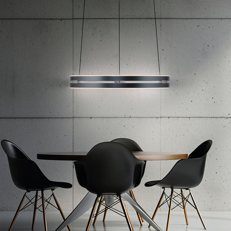 Lustra Paul Neuhaus PURE E-LOOP 2xLED Gri