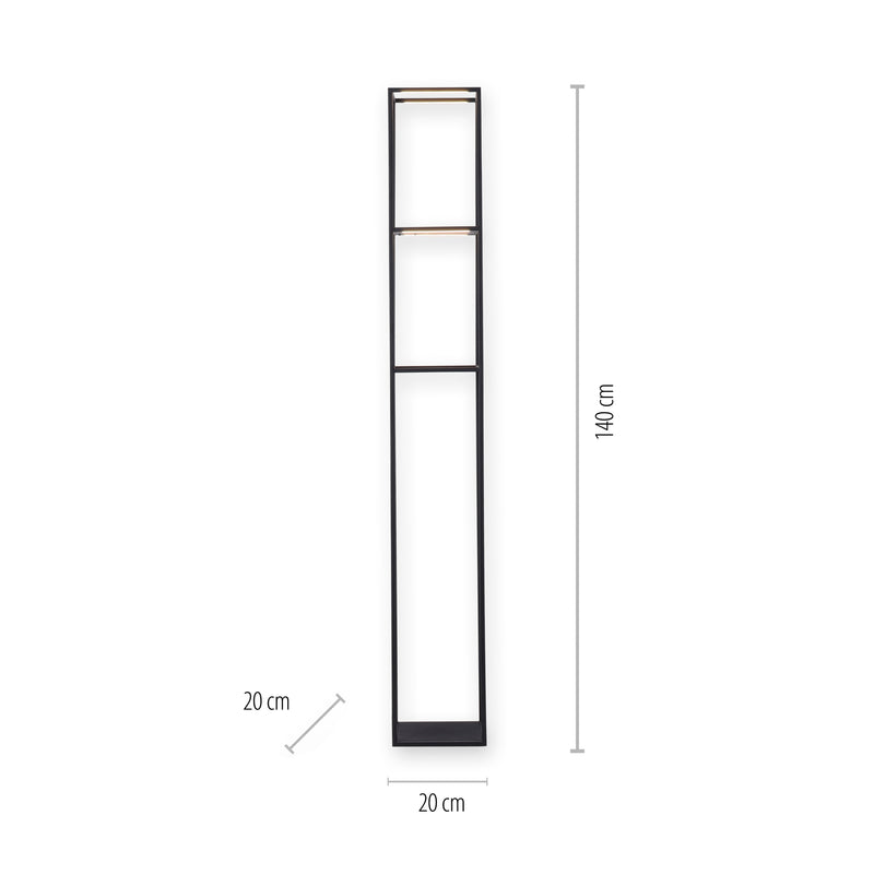 Lampadar Paul Neuhaus CONNI 4xLED Negru
