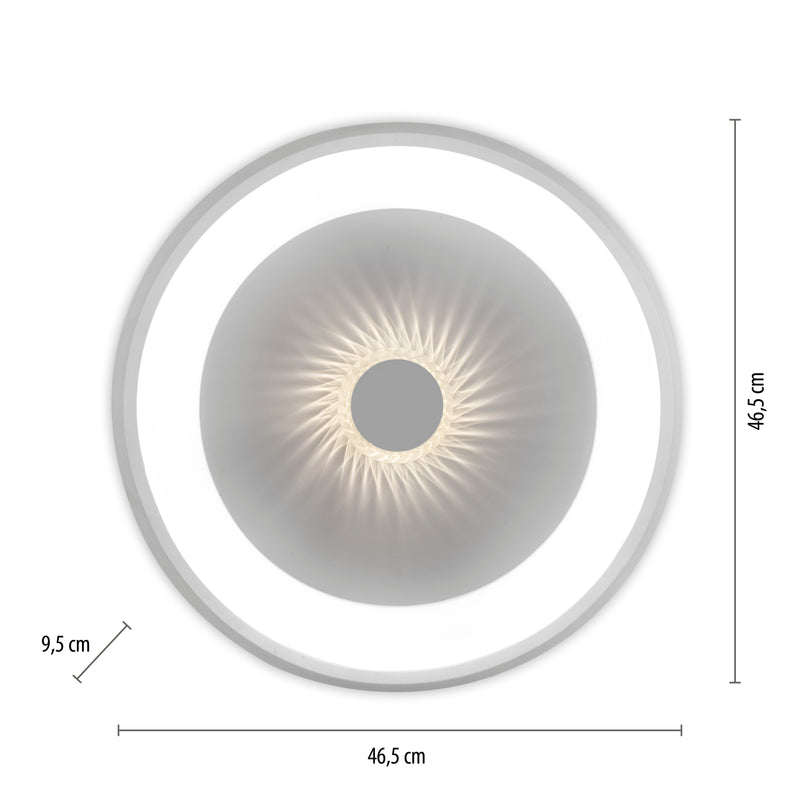 Plafoniera Paul Neuhaus VERTIGO LED Alb