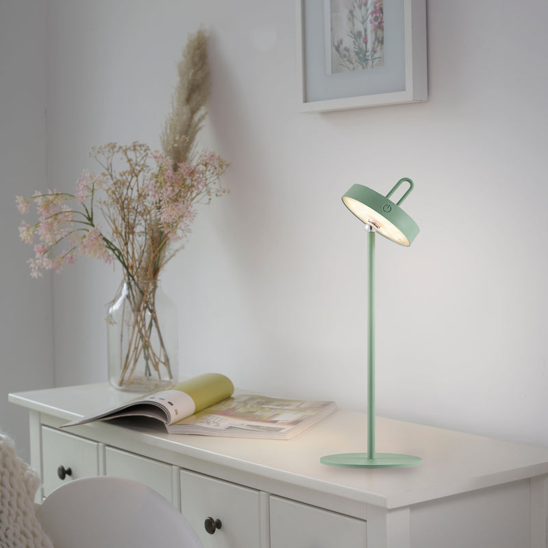 Lampa Exterior Paul Neuhaus AMAG LED Verde