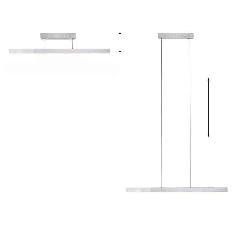 Lustra Paul Neuhaus PURE MOTO-RISE 3xLED Aluminiu
