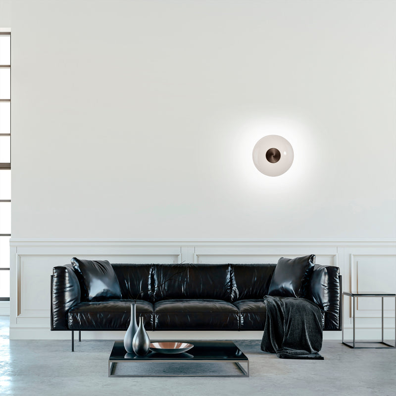Aplica Paul Neuhaus PURE VITRUM LED Maro Metalic