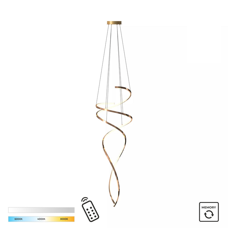 Lustra Zuma Line COCO LED Auriu