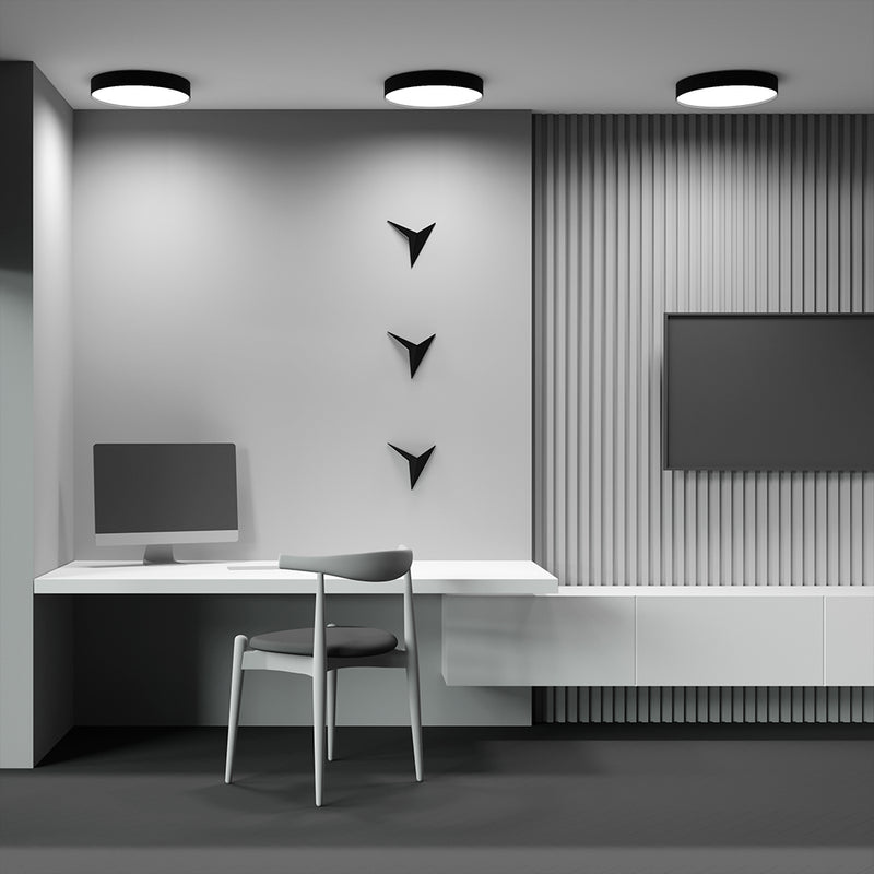 Lampa de tavan LED Maytoni Technical Zon, Negru, LED 45W, 2540lm 3000K