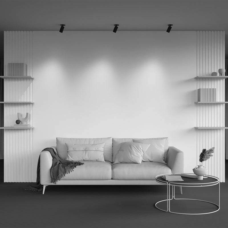 Spot incastrat Ceiling Negru
