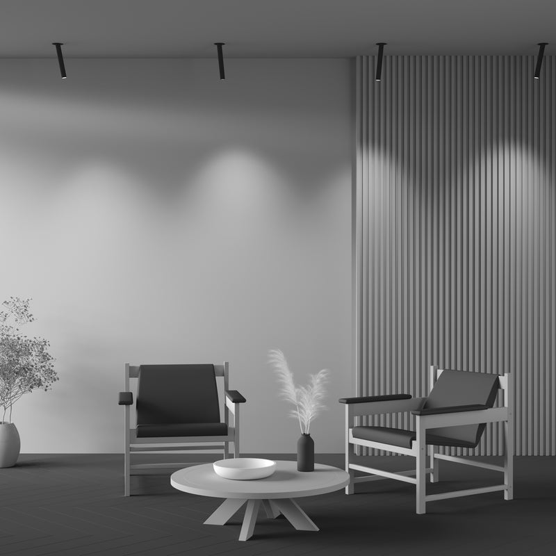 Spot incastrat Ceiling Negru