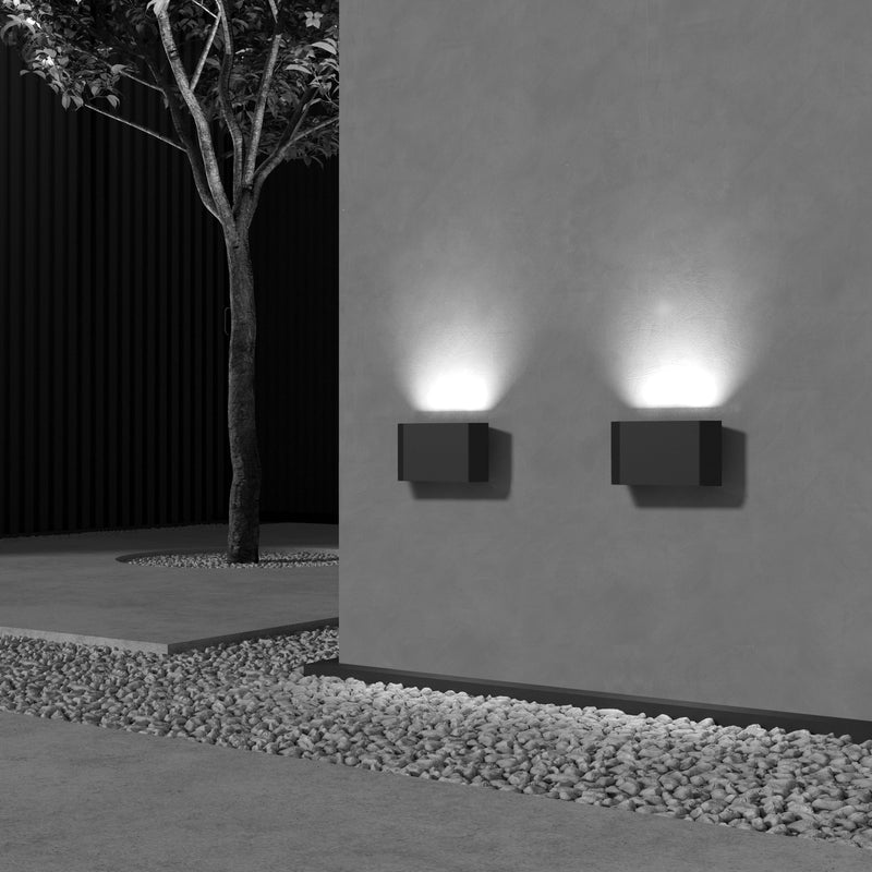 Aplica Iluminat Arhitectural Exterior Maytoni Outdoor Pull, Antracit, LED 5W, 300lm 3000K